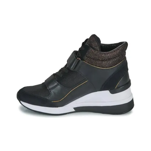 MICHAEL KORS Gentry Mid Top Casual Shoes Women's Black