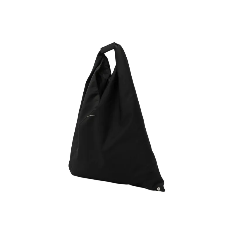 MM6 Maison Margiela Polyester Mesh Bag One Shoulder Handbag Medium Size Unisex Black-3
