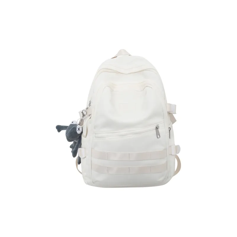 Travel Oxford Backpack Regular Unisex Black/White/Gray/Khaki-5