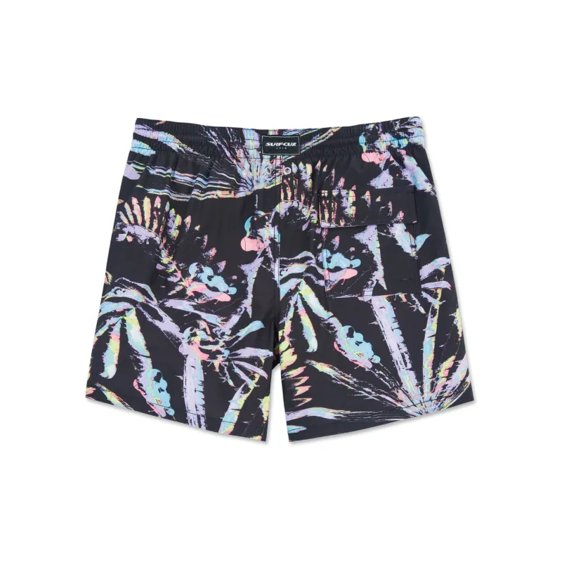 SURFCUZ Beach Shorts Unisex Black-1