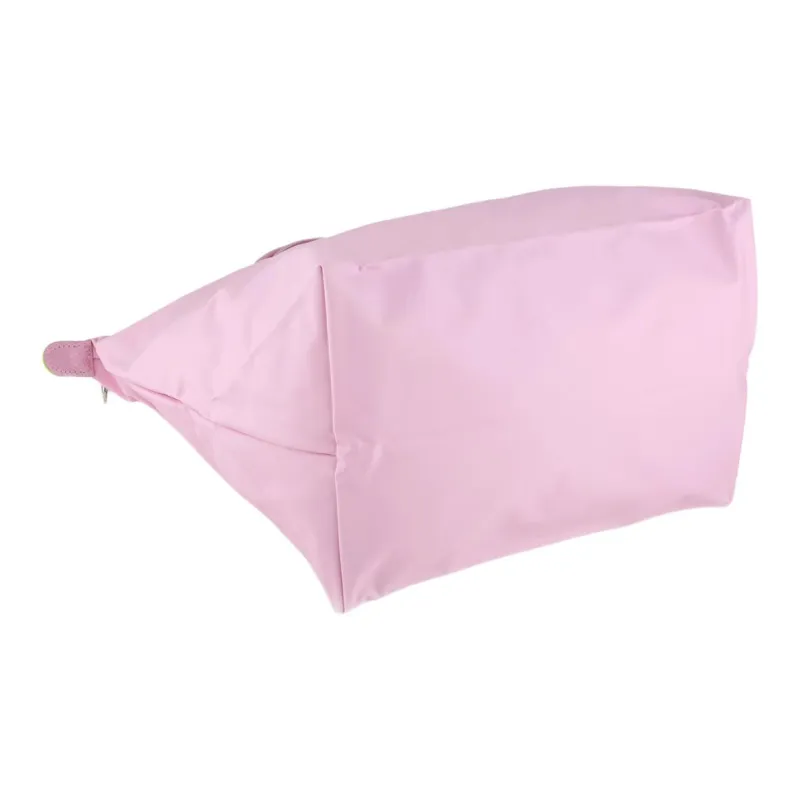 LONGCHAMP Le Pliage Green Nylon Dumpling Bag Handbag Medium Size Women's Light Pink-4