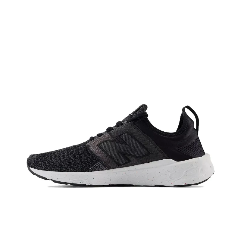 New Balance NB Fresh FoamNB Cruz Artisan Cushioning, Wear Resistant Low Top Running Shoes Men's Black Gray-0