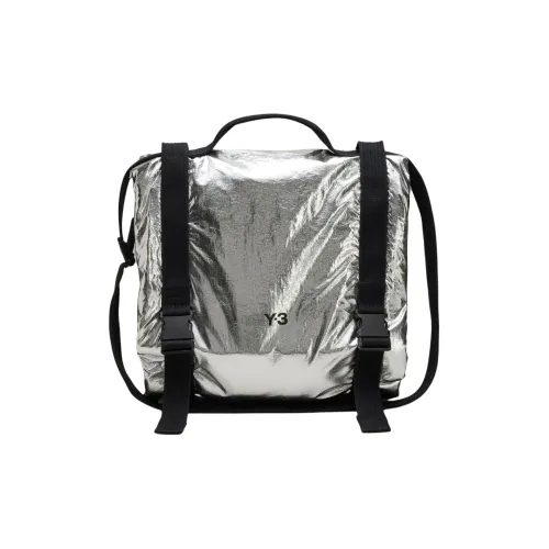 Y-3 Backpacks Silver