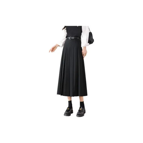 Left Street Right Lane Casual Long Skirts Women's