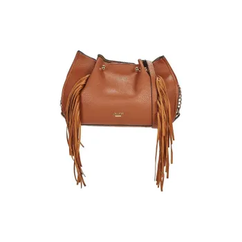 LOLLiPOPS Synthetic Shoulder Bag, Crossbody Bag Medium Size Women's Brown