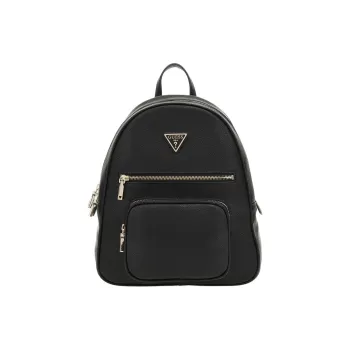 GUESS Artificial Leather Backpack Regular Women's Black