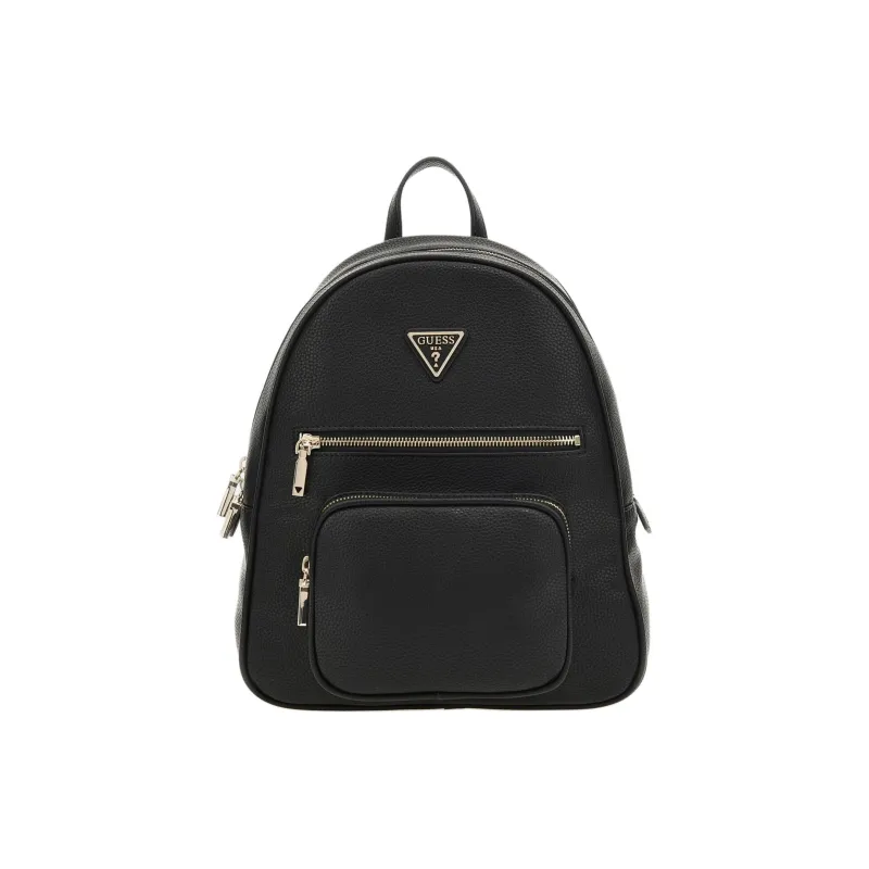 GUESS Artificial Leather Backpack Regular Women's Black-0