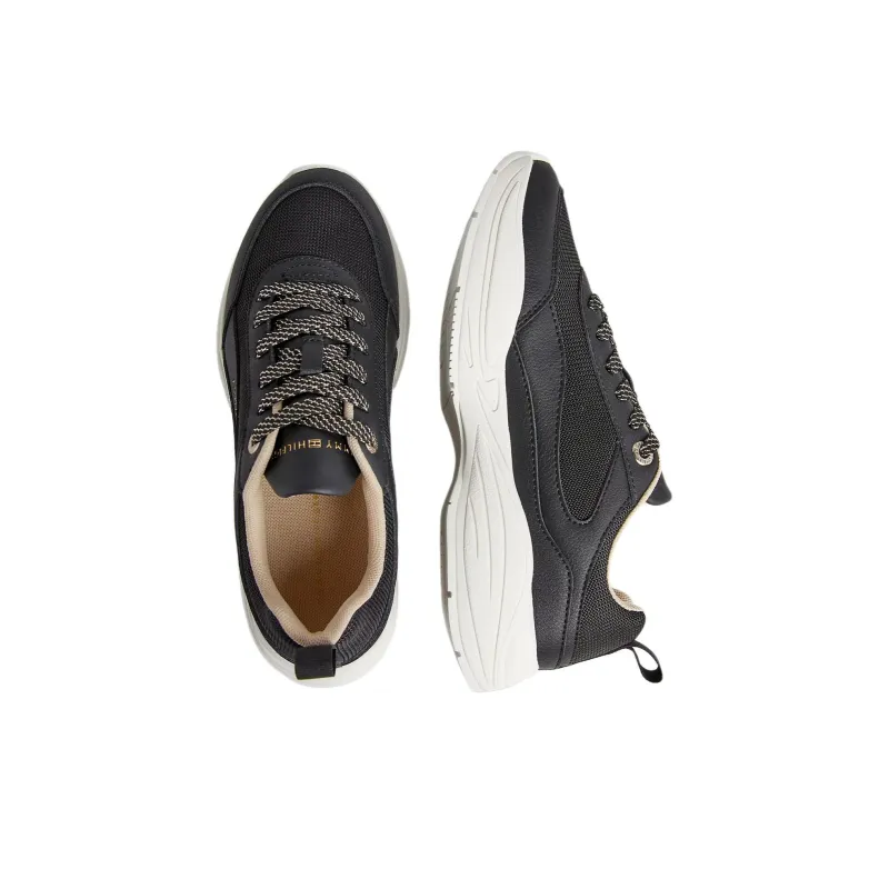 Tommy Hilfiger Low Top Casual Shoes Women's Black-2