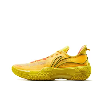 LiNing Shudder Heart Flame Low Top Basketball Shoes Men's Radiant Yellow