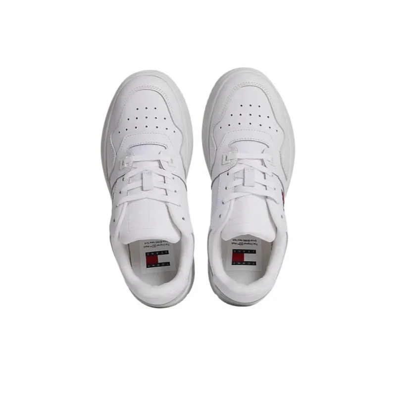 Tommy Hilfiger Low Top Skateboard Shoes Women's White-3