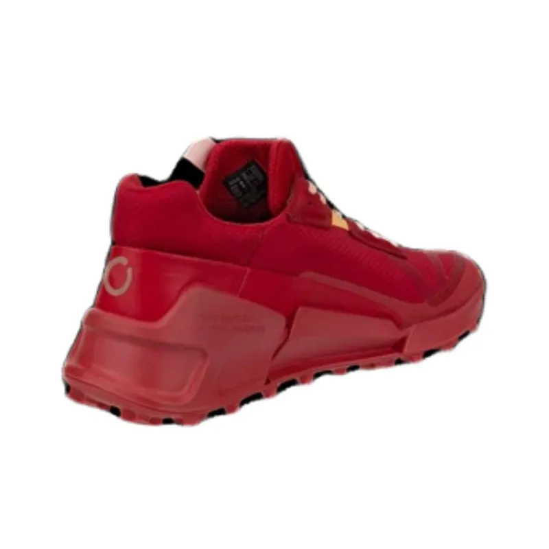 Ecco BIOM 2.1 Cushioning Wear Resistant Low Top Casual Shoes Women's Red Yellow-3