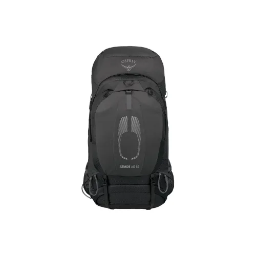 OSPREY Nylon Outdoor Mountaineering Bag, Backpack Regular Unisex Black