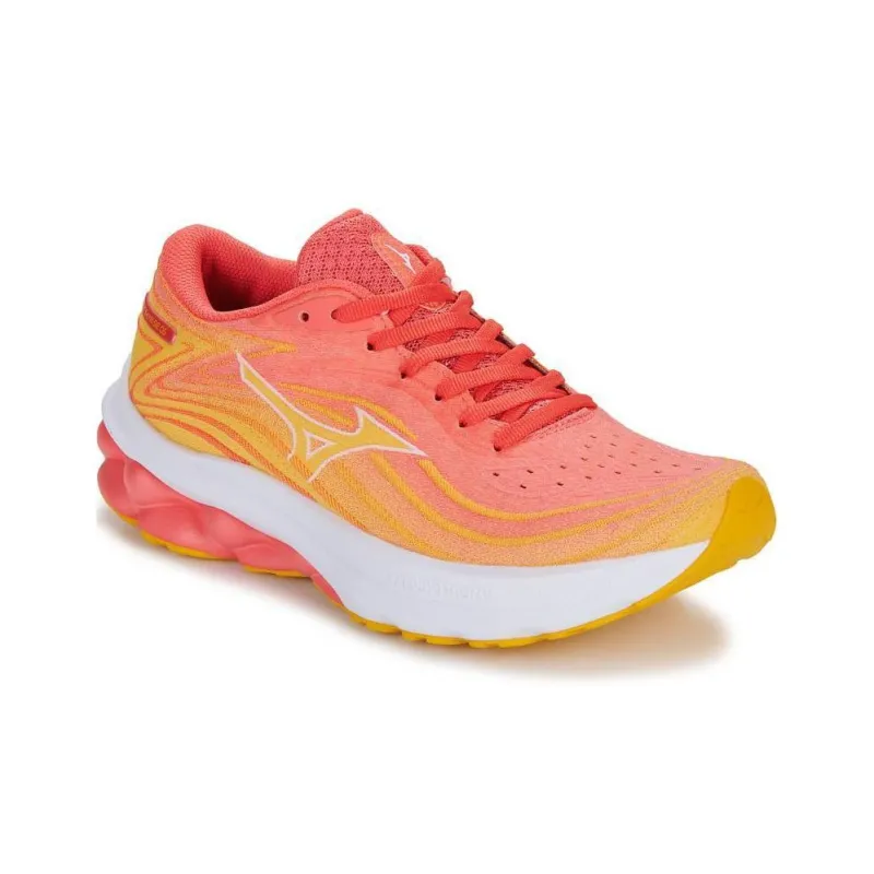 Mizuno Women's Wave Skyrise 5 'Dubarry Citrus' Women's-3