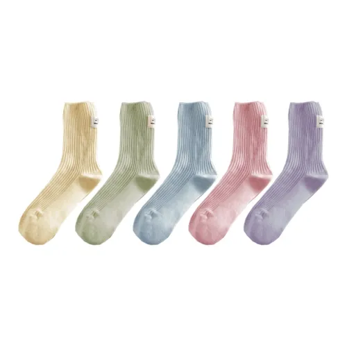 ONE MORE＊ Women's Mid-Calf Socks