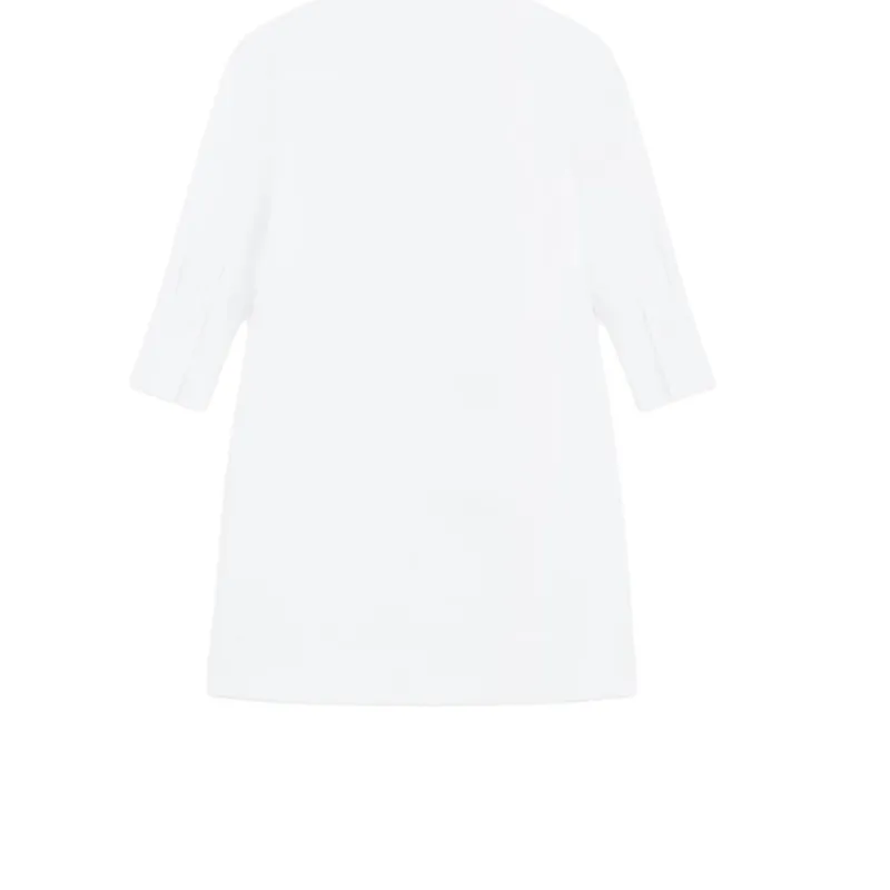 WE11DONE Long Sleeved Dress Women's White-1