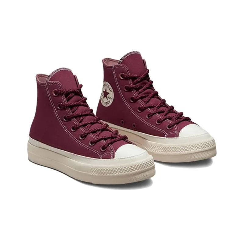 Converse Chuck Taylor All Star Durable Lightweight Cushioning High Top Canvas Shoes Unisex Red-2