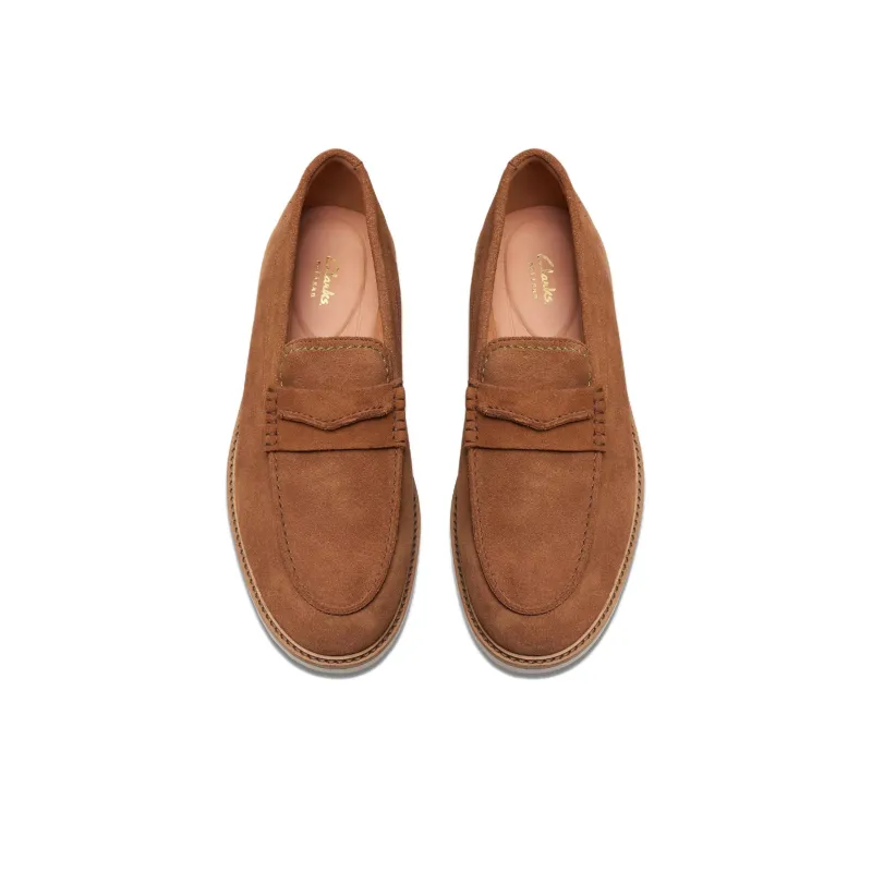 Clarks Atticus LTSlip Suede Loafers-2