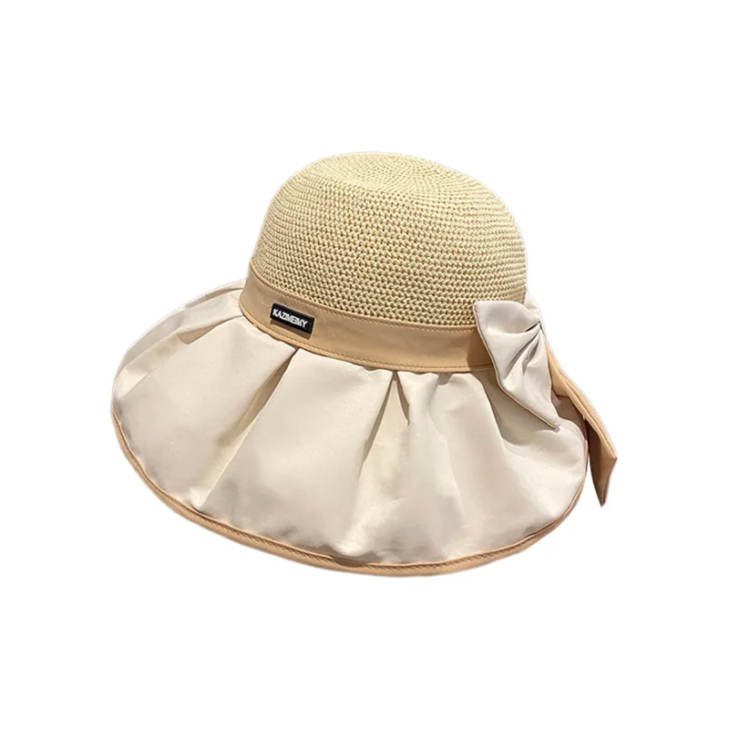 Youyoulan Polyester Beach Hat Sun Hat Bucket Hat Women's-2