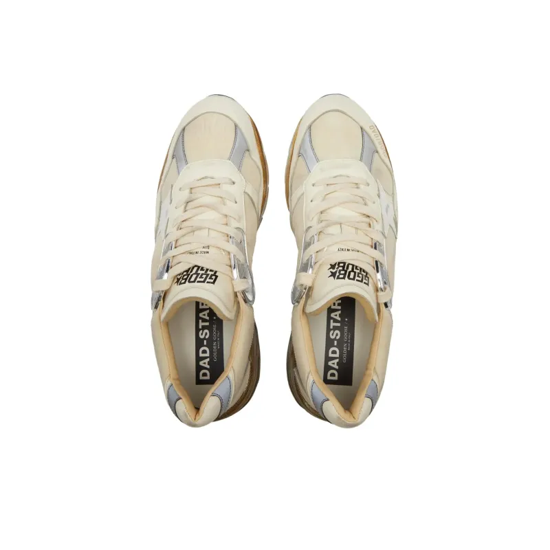 Golden Goose Running Dad Star White Beige-4