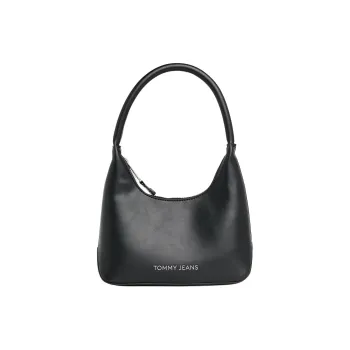 Tommy Hilfiger Polyurethane Shoulder Bag Small Size Women's Black