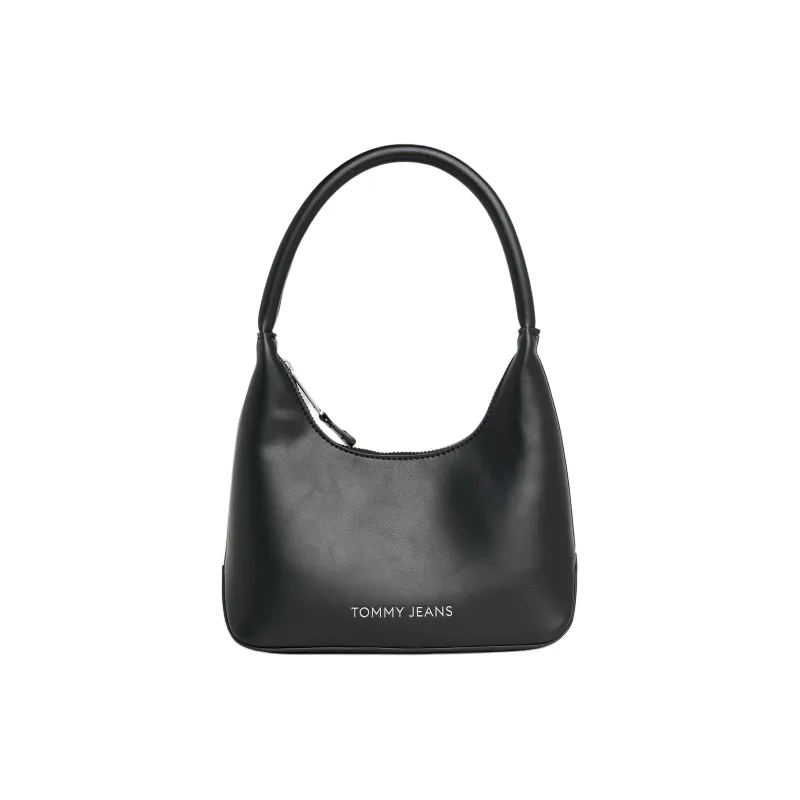 Tommy Hilfiger Polyurethane Shoulder Bag Small Size Women's Black-0