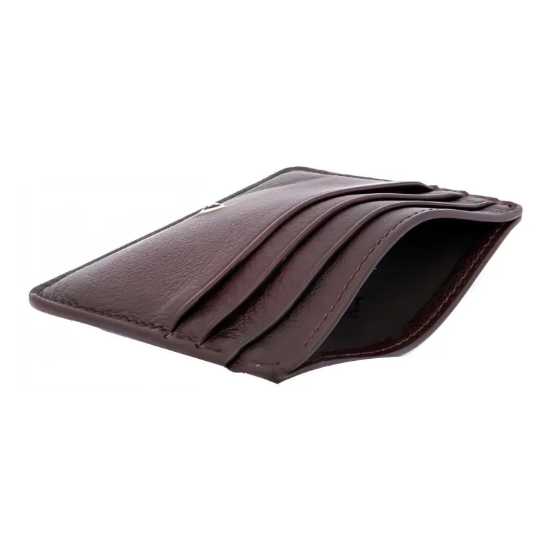 MONTBLANC Cow Leather Leather Clip Card Holder Card Case Men's Fuchsia-3
