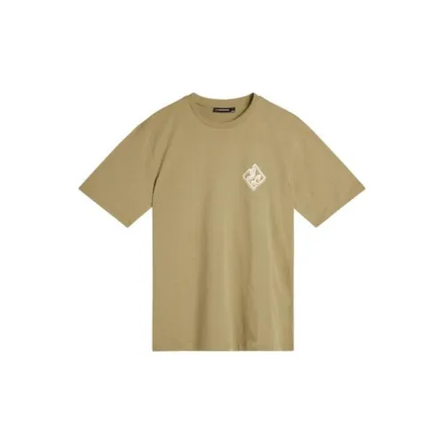 J.Lindeberg T-Shirts Men Aloe Vera Color