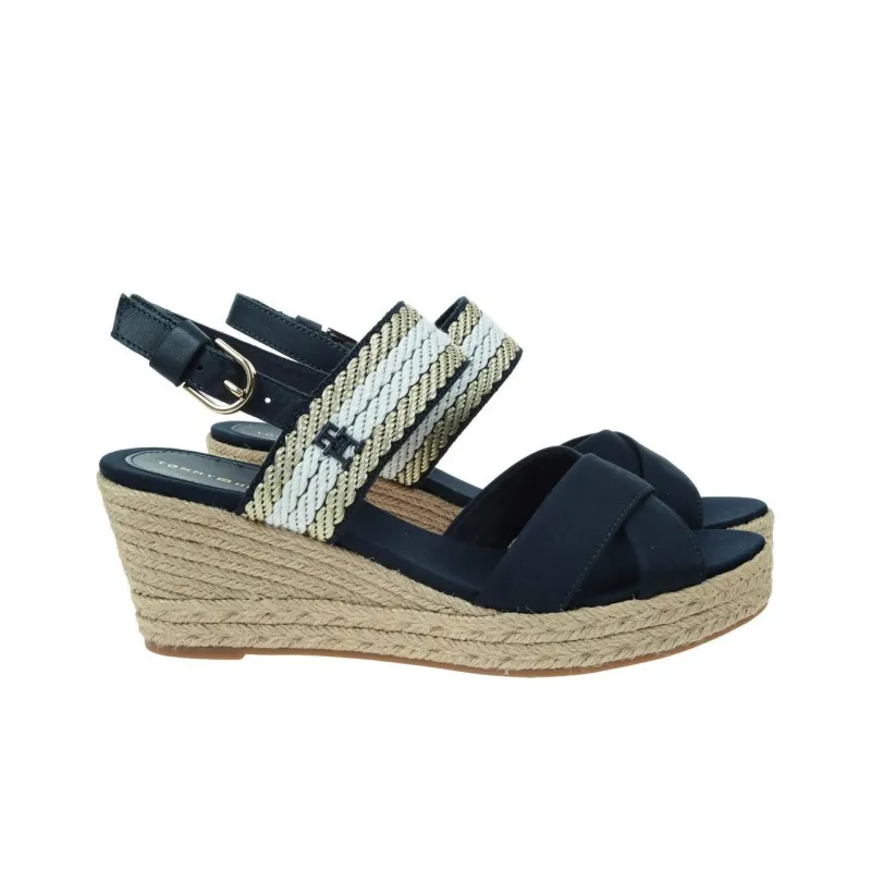 Tommy Hilfiger One Strap Sandals Women's Blue-1