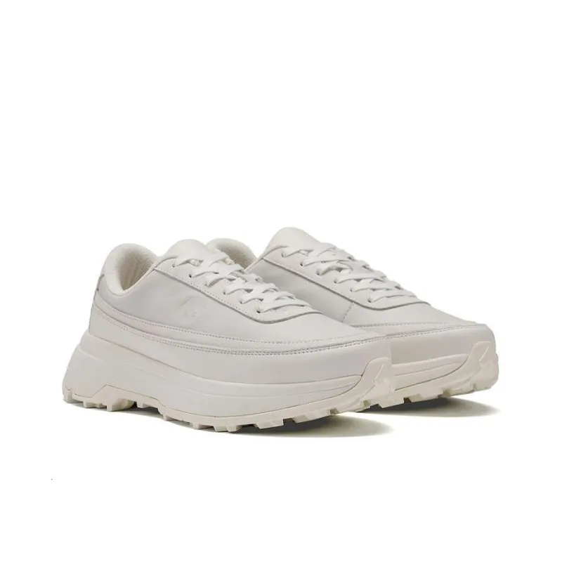 DESCENTE MODERN STYLE Breathable Low Top Casual Shoes Women's White-2