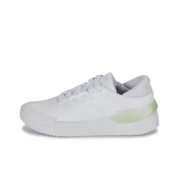 Adidas Court Funk Cushioning Wear-Resistant Low-Top Tennis Shoes Women's White Green