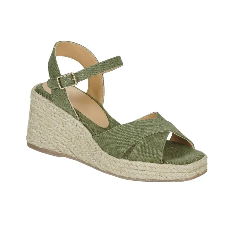 Castañer One Strap Sandals Women's Green-2