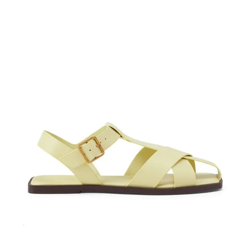 CHARLES&KEITH Stylish Sandal Women's Yellow-1