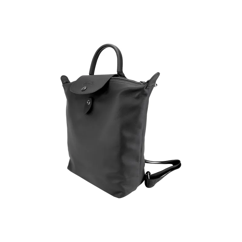 LONGCHAMP Small Le Pliage Leather Backpack-2