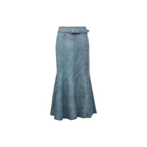 ONLY Denim Long Skirts Women's