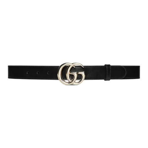 GUCCI GG Marmont Leather Belts Women's