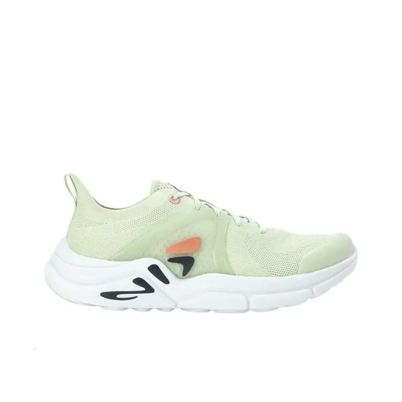 FILA MIND 6 Anti Slip Wear Resistant Low Top Training Shoes Women's Green White-1