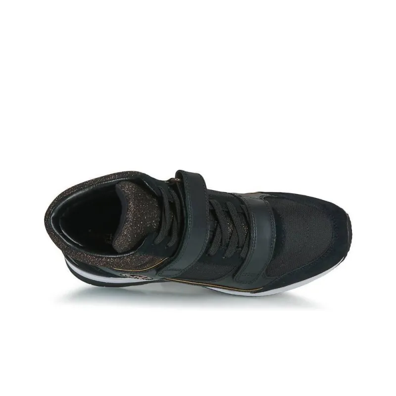 MICHAEL KORS Gentry Mid Top Casual Shoes Women's Black-4