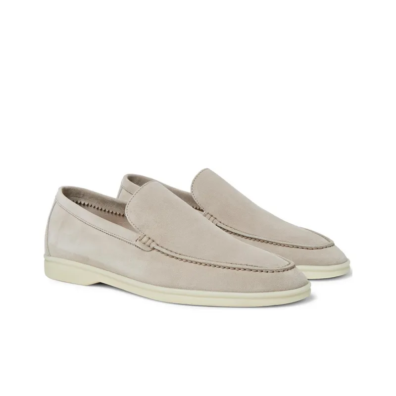Loro Piana Casual Shoes Men's Gray-1