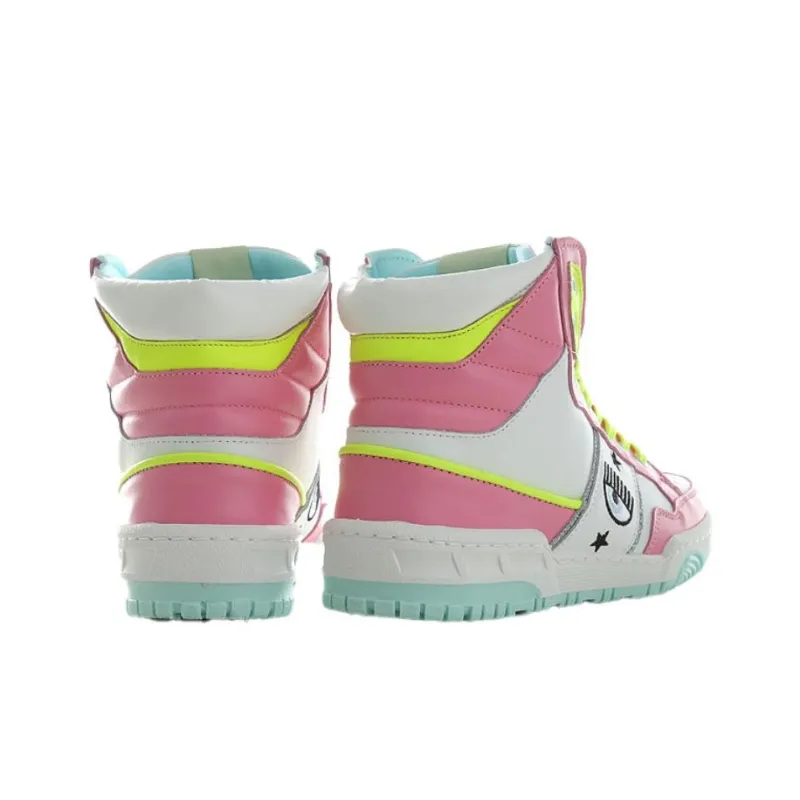 CHIARA FERRAGNI CF-1 Stylish Skateboarding Shoes Women's Pink-4