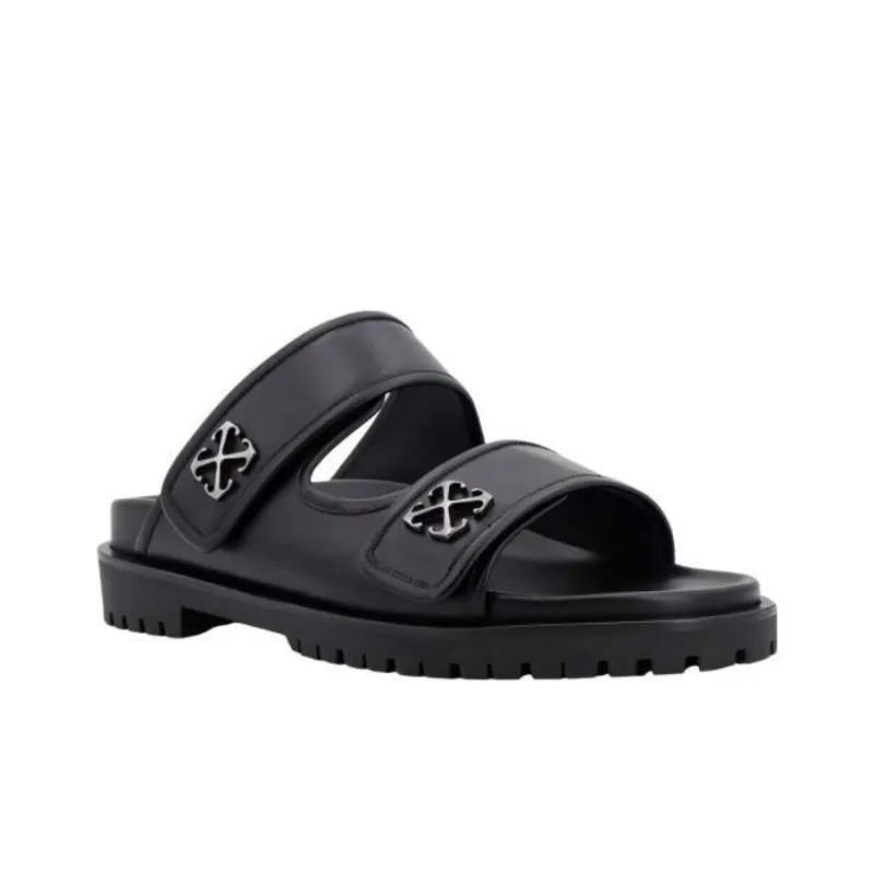 OFF WHITE Arrows motif Leather Sandals-2