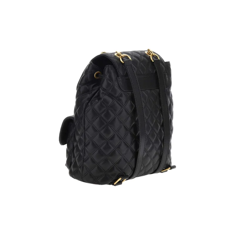 GUESS Artificial Leather Backpack Women's Black-1