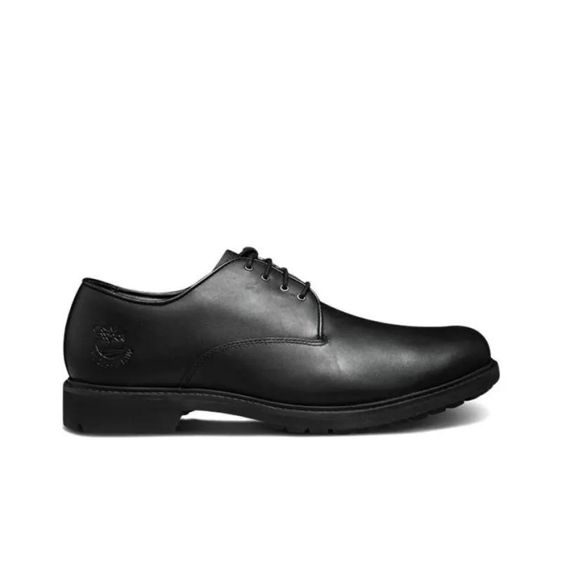 Timberland Earthkeepers Stormbuck Plain Toe Oxford 'Black Full Grain'-1