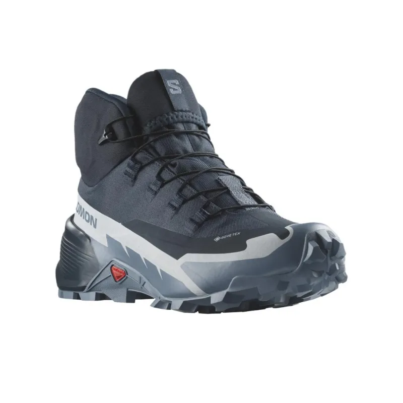 SALOMON Women's Cross Hike 2 Mid GORE-TEX 'Carbon Pearl Blue'-2