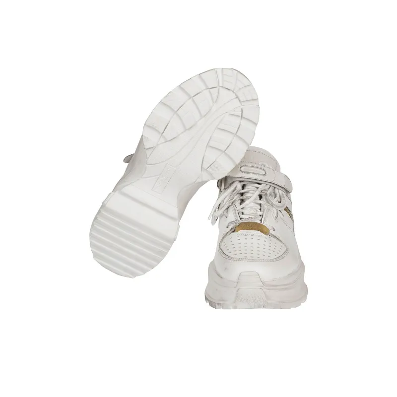 Maison Margiela Retro Fit Anti Slip Wear Resistant Casual Shoes Women's White-4