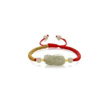 Mokinggran Bracelets Green Jade Women's