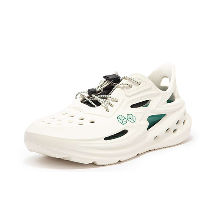 てなグッズや Beige Unisex Clogs BIG3 361° Green POIZON - 洋楽
