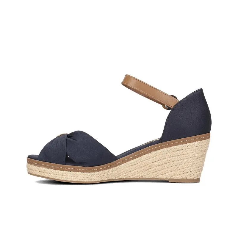 Tommy Hilfiger One Strap Sandals Women's Dark Blue-0