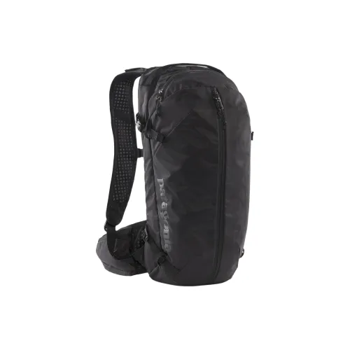 Patagonia Recycled Nylon Outdoor Hiking Bag Backpack Unisex Black