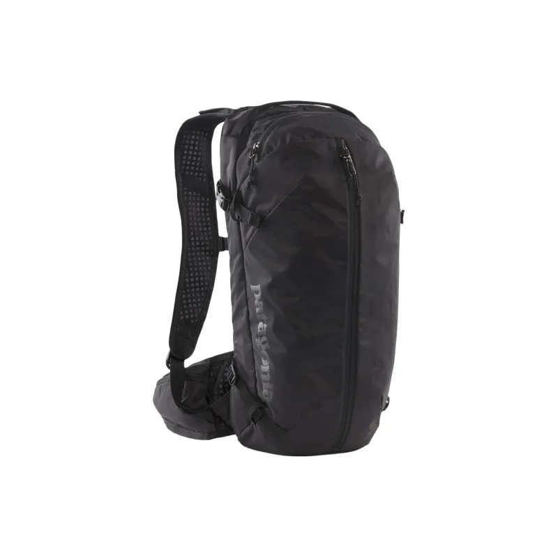 Patagonia Recycled Nylon Outdoor Hiking Bag Backpack Unisex Black-0