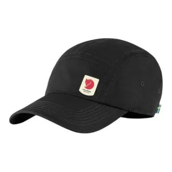 Fjallraven Polyester Cotton Baseball Caps Unisex Black